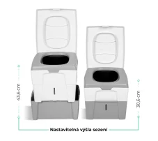 TROBOLO WandaGO | přenosná separační toaleta