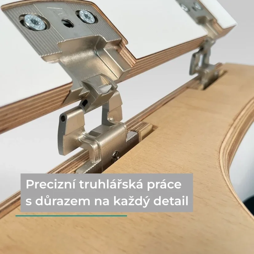 Trelino Timber M/L | separační pilinový záchod - Barva: Bílá, Varianta: M, Barva mísy: Bílá