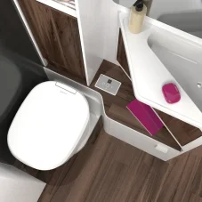 Clesana C1 | suchá zatavovací toaleta