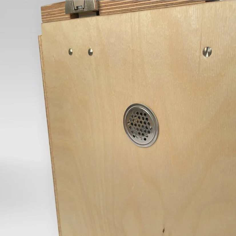 Trelino Timber M/L | separační pilinový záchod - Barva: Bílá, Varianta: M, Barva mísy: Bílá