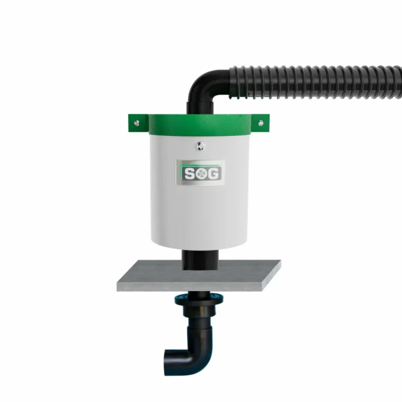 Ventilátor SOG® TT | ventilační sada - Varianta: Skrze podlahu