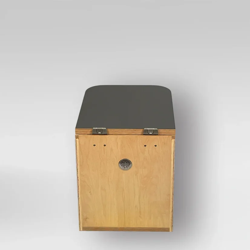 Trelino Timber M/L | separační pilinový záchod - Barva: Bílá, Varianta: M, Barva mísy: Bílá